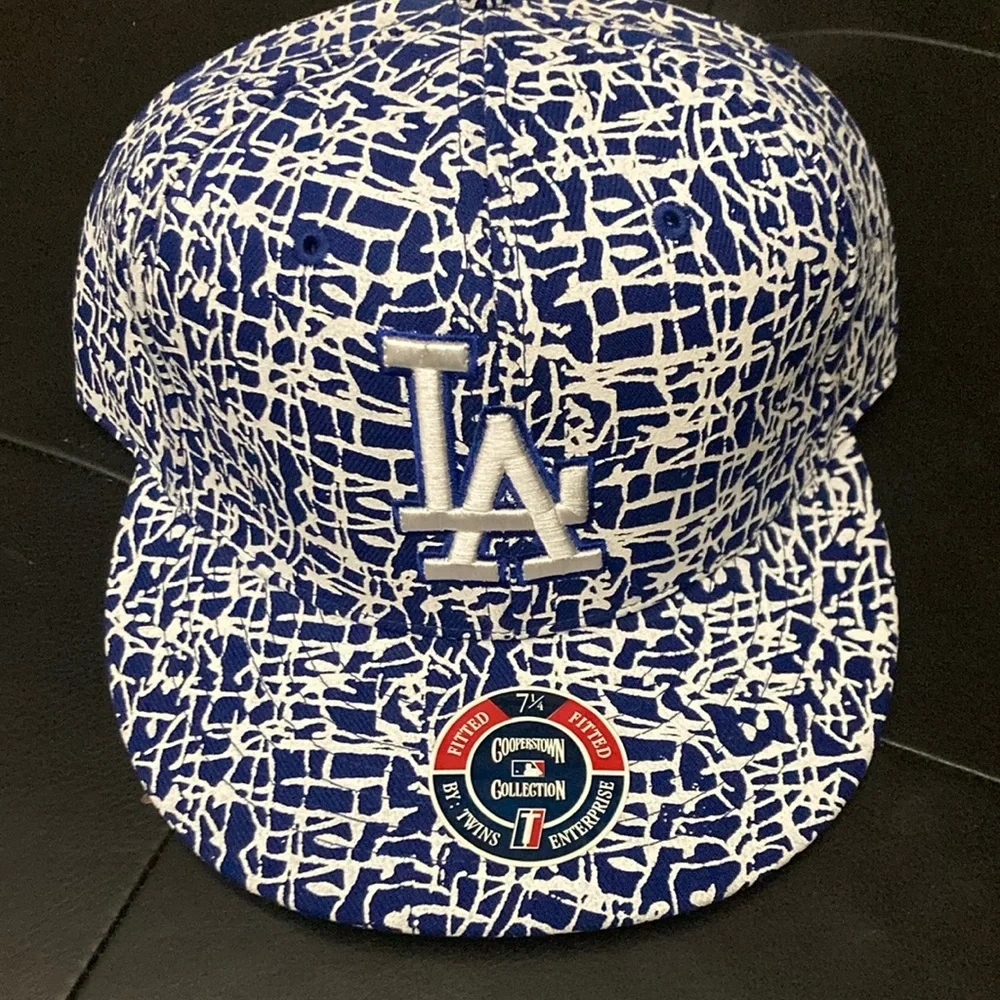 Vintage New Era LA Dodgers  and‎ White Cap